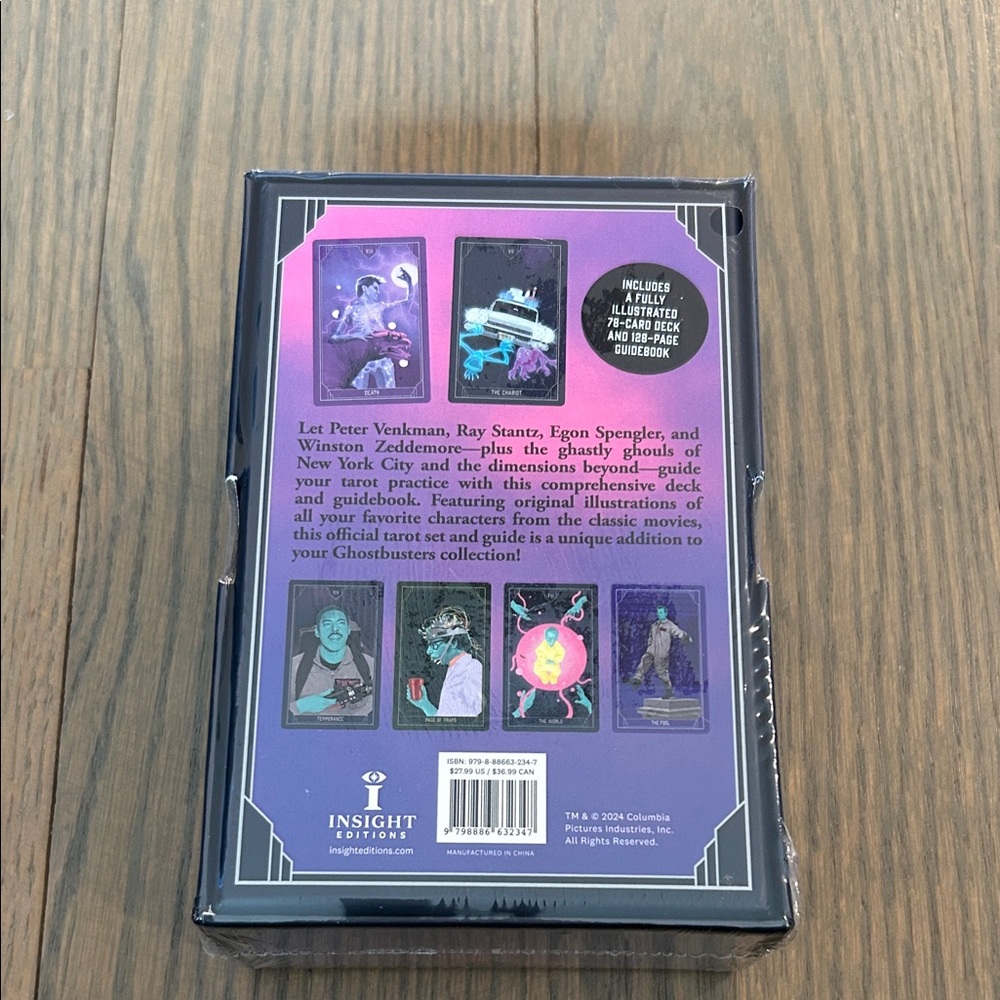 Ghostbusters Tarot Deck and Guidebook - Purple and Black - Picture 2 of 2